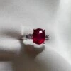 Elizabeth Ring 1.50ct Ruby 18K White Gold -Lustre Jewelry Shop ElizabethRing RU WG Still3 b7f8212d fd3f 4c25 8aa0 a4965182ee5b