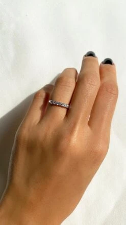 Ellis Eternity Ring 17 Ellis Eternity Ring -Lustre Jewelry Shop EllisEternityRing 3