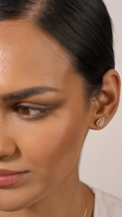 Emile Studs 18K Gold Vermeil -Lustre Jewelry Shop Emile Studs 18K Gold Vermeil UIDS3