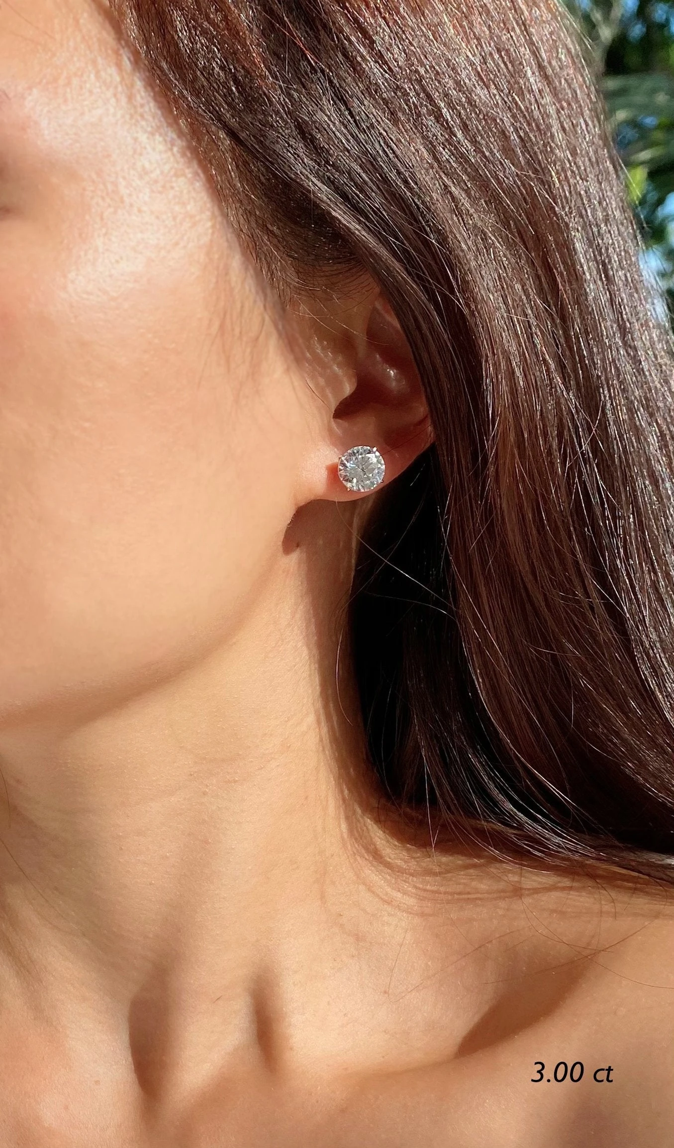 Eternal Four Prong Studs Yellow Gold 11 Eternal Four Prong Studs Yellow Gold - Image 9