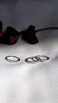 Donna Ring 18K White Gold -Lustre Jewelry Shop EternityBands WG Group 11ee032f c6c3 4a07 bdd7 5b6b515816ae