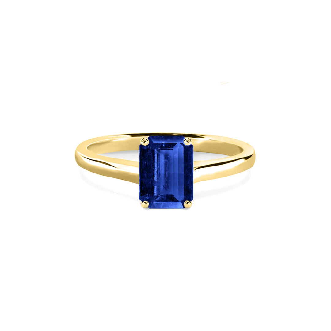 Evelyn Ring 18K Yellow Gold Sapphire 3 Evelyn Ring 18K Yellow Gold Sapphire