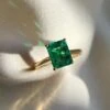 Evelyn Ring 18K Yellow Gold Emerald -Lustre Jewelry Shop EvelynRing 18KEM YG Still 4fe22b94 6d00 4341 aa16 0487444bacb5