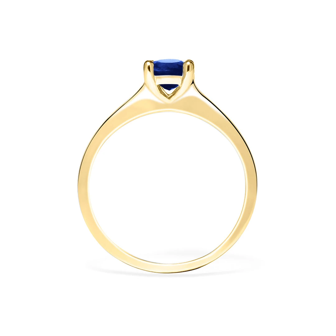 Evelyn Ring 18K Yellow Gold Sapphire 5 Evelyn Ring 18K Yellow Gold Sapphire - Image 3
