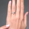 Evelyn Ring 0.63ct 18K White Gold -Lustre Jewelry Shop Evelyn 1 ct WG 392d7676 0470 4178 acac 2be6e8a5554d
