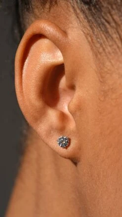 Fawn Martini Studs 9K White Gold -Lustre Jewelry Shop FAWN MARTINI STUDS 9K WHITE GOLD 9D9S