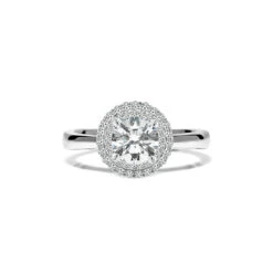 Faye Ring 18K White Gold