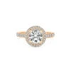 Leah Ring 18K Rose Gold -Lustre Jewelry Shop Faye BDR2923 RG WS