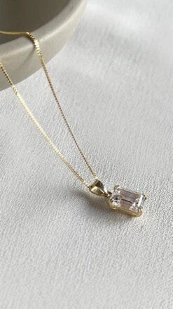 Fulton Pendant Yellow Gold