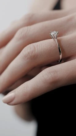 Gaia Ring 18K White Gold -Lustre Jewelry Shop GAIA RING 18K WHITE GOLD 6633