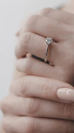 Gaia Ring 18K White Gold -Lustre Jewelry Shop GAIA RING 18K WHITE GOLD 848483