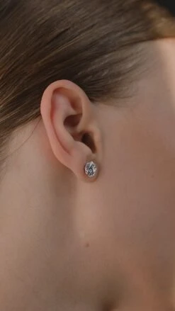 Gabriella Eight Prong Round Studs 18 Gabriella Eight Prong Round Studs -Lustre Jewelry Shop GabriellaEightProngRoundStuds4