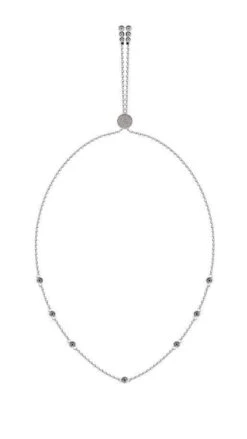 Gala Necklace White Gold Plated -Lustre Jewelry Shop Gala Necklace 8d8dsss