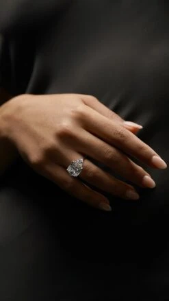 Gemma Cushion Cocktail 9K White Gold -Lustre Jewelry Shop Gemma Cushion Cocktail ODIOID9