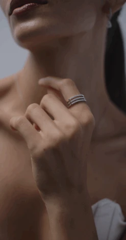 Gunner White White Gold Plated -Lustre Jewelry Shop GunnerWhite11