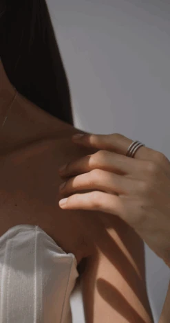 Gunner White White Gold Plated -Lustre Jewelry Shop GunnerWhite2