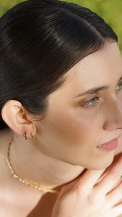 Haley Hoops Small 18K Gold Vermeil -Lustre Jewelry Shop HALEY SMALL 9S9SJSJS