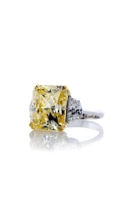 Harlow Canary Radiant Ring -Lustre Jewelry Shop Harlow Canary Radiant Ring d99dsls