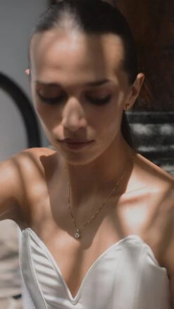 Hazel Necklace Yellow Gold -Lustre Jewelry Shop Hazel Necklace Yellow Gold UIDS