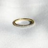 Heather Ring 18K Yellow Gold -Lustre Jewelry Shop HeatherEternityRing YG Still1
