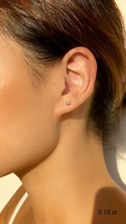 Irene Mini Single Stud 9K Yellow Gold 35 Irene Mini Single Stud 9K Yellow Gold -Lustre Jewelry Shop IreneStud WG 10pt LS 1 2da466e9 5e26 42c3 998f 257a20da8bad