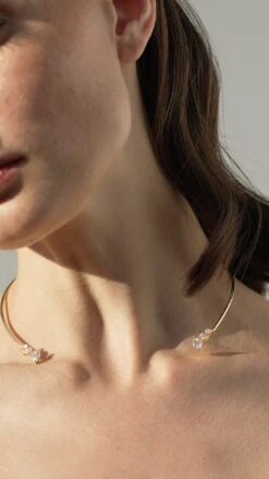 Izar Choker 18K Gold Vermeil -Lustre Jewelry Shop Izar Choker Gold Vermeil 3332221