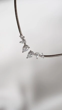 Izar Choker White Gold Plated -Lustre Jewelry Shop Izar Choker White Gold Plated 8DOI