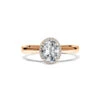 Izzy Ring 18K Rose Gold -Lustre Jewelry Shop IzzyRingRG Front