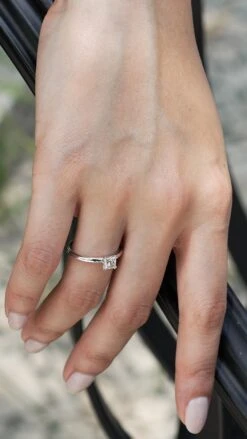 Judy Ring 0.57 18K White Gold -Lustre Jewelry Shop JUDY RING ODDO9