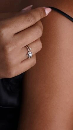 Deniz Ring White Gold Plated 21 Deniz Ring White Gold Plated -Lustre Jewelry Shop JUNIE DENIZ OID