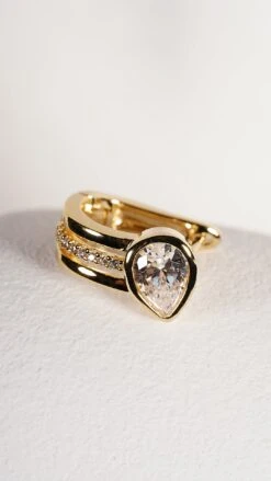 Jaia Earrings Gold Vermeil -Lustre Jewelry Shop Jaia Earrings Gold Vermeil 9DOK