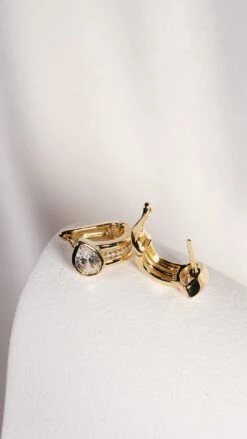 Jaia Earrings Gold Vermeil -Lustre Jewelry Shop Jaia Earrings Gold Vermeil IOD