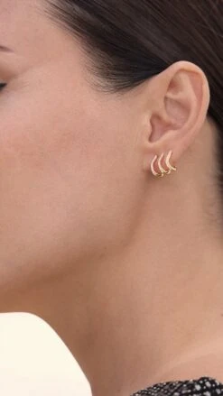 Jax Ear Cuffs 18K Gold Vermeil -Lustre Jewelry Shop Jax Ear Cuffs Gold Vermeil ididis