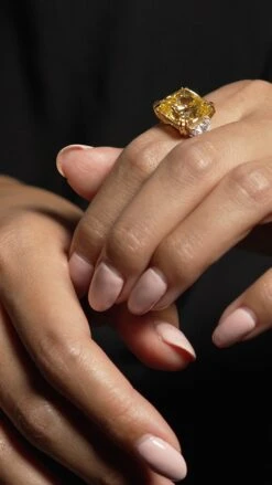 Jessica Canary Princess Ring -Lustre Jewelry Shop Jessica Canary Princess Ring 22828