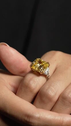 Jessica Canary Princess Ring -Lustre Jewelry Shop Jessica Canary Princess Ring 3383232