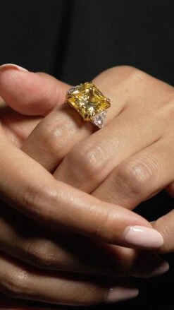 Jessica Canary Princess Ring -Lustre Jewelry Shop Jessica Canary Princess Ring 93932