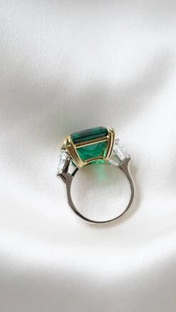 Jessica Emerald Princess Ring 15 Jessica Emerald Princess Ring -Lustre Jewelry Shop Jessica Emerald Princess Ring KJD
