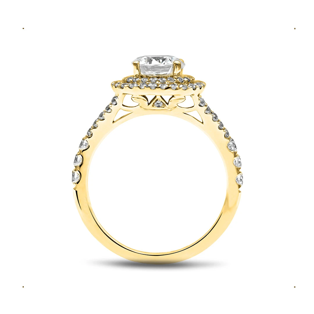 Jordana Ring 18K Yellow Gold 4 Jordana Ring 18K Yellow Gold - Image 2