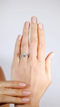 Jordana Ring 18K Yellow Gold 7 Jordana Ring 18K Yellow Gold -Lustre Jewelry Shop Jordana BDR3101 YG HAND WS