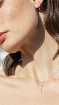 Nic Hoop 9K White Gold 22 Nic Hoop 9K White Gold -Lustre Jewelry Shop Jordyn Necklace 9K White Gold 932211 f9d48d03 6001 40a7 9657 163477525f47