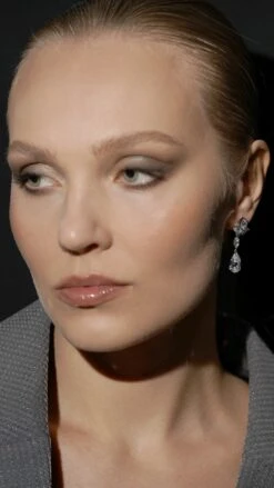 Josie Crosscut Pear Drop Earrings White Gold Plated 18 Josie Crosscut Pear Drop Earrings White Gold Plated -Lustre Jewelry Shop Josie Crosscut Pear Drop Earrings 98d8d9kj