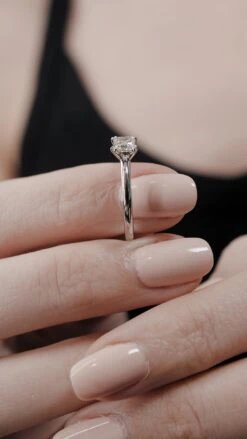 Judy Ring 0.57 18K White Gold -Lustre Jewelry Shop Judy Ring 18K White Gold 7373721