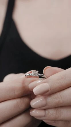 Judy Ring 0.57 18K White Gold -Lustre Jewelry Shop Judy Ring 18K White Gold 78787211