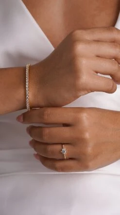 Junie Ring 18K Gold Vermeil -Lustre Jewelry Shop Junie Ring 18K Gold Vermeil 909DSKL