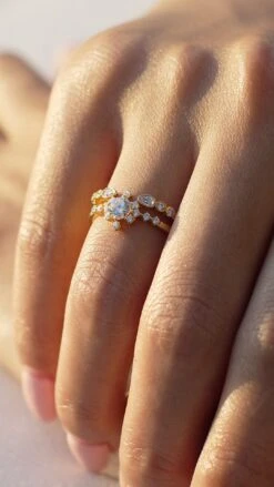 Junie Ring 18K Gold Vermeil -Lustre Jewelry Shop Junie Ring Yellow Gold Vermeil 74747321