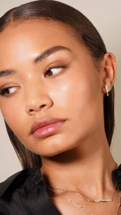 Jaena Necklace White Gold Plated 21 Jaena Necklace White Gold Plated -Lustre Jewelry Shop KINA 3SJKS