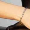 Kayla Rainbow Bracelet 18K Gold Vermeil -Lustre Jewelry Shop Kayla Rainbow Bracelet Gold Vermeil 474747222