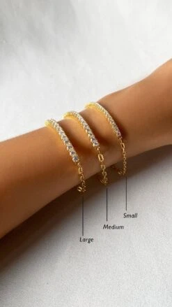Aimee Bracelet 18K Gold Vermeil -Lustre Jewelry Shop Kaylabracelet all LS3