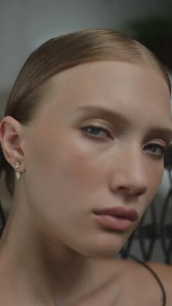 Eileen Ear Jacket 18K Gold Vermeil -Lustre Jewelry Shop KiraStudEarringsGoldVermeilPDS