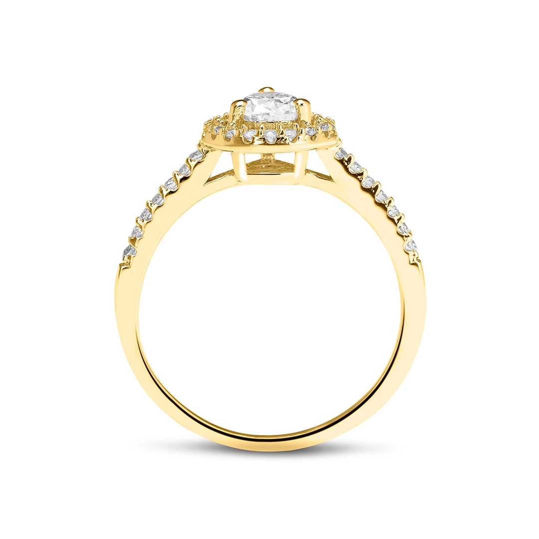Kristen Ring 18K Yellow Gold 4 Kristen Ring 18K Yellow Gold - Image 2